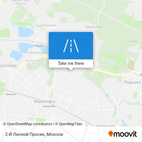 2-Й Лесной Просек map
