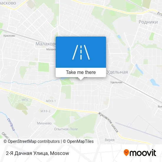 2-Я Дачная Улица map