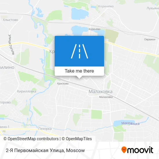 2-Я Первомайская Улица map