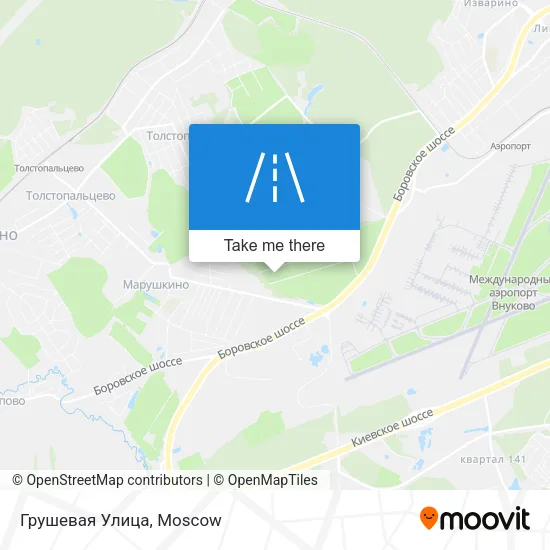 Грушевая Улица map