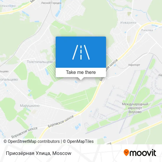 Приозёрная Улица map