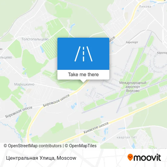Центральная Улица map