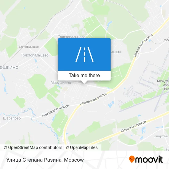 Улица Степана Разина map