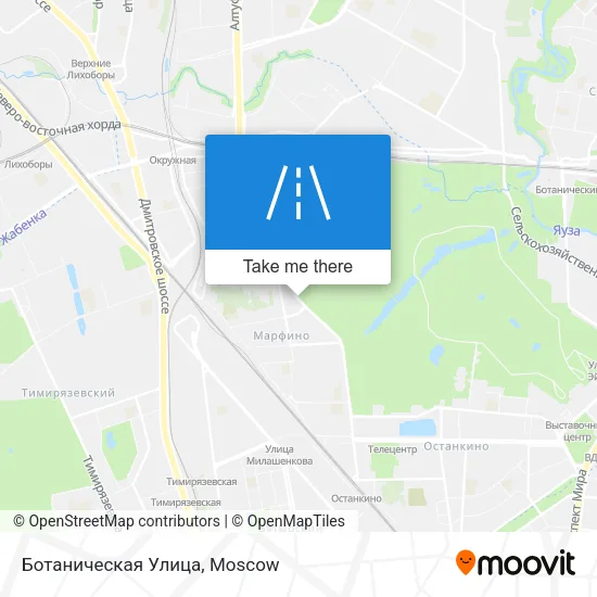 Ботаническая Улица map