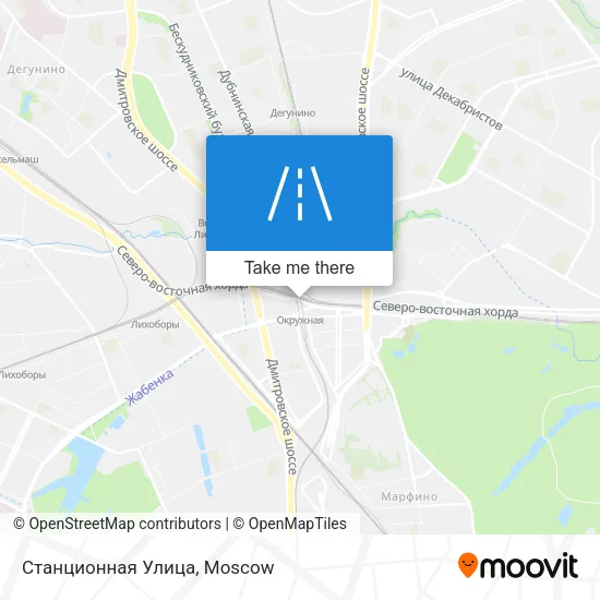 Станционная Улица map