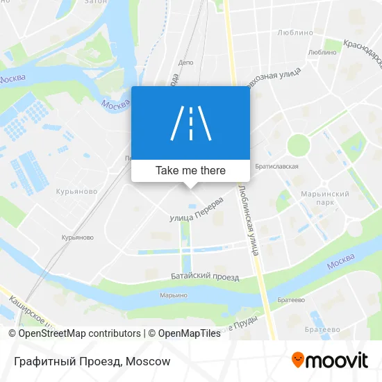 Графитный Проезд map