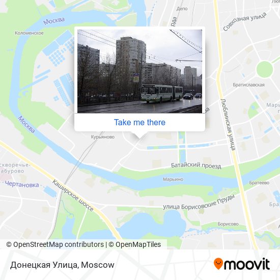 Донецкая Улица map