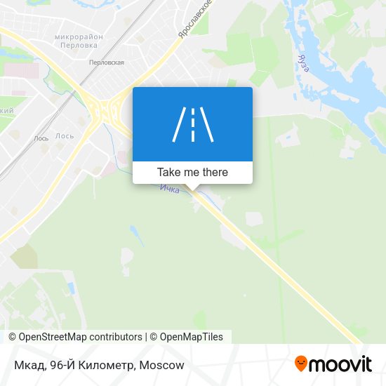 Мкад, 96-Й Километр map