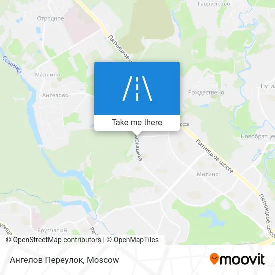 Ангелов Переулок map