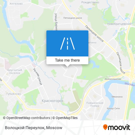 Волоцкой Переулок map