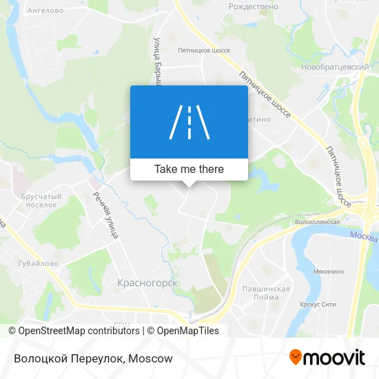 Волоцкой Переулок map