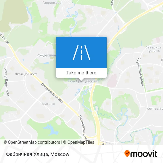 Фабричная Улица map