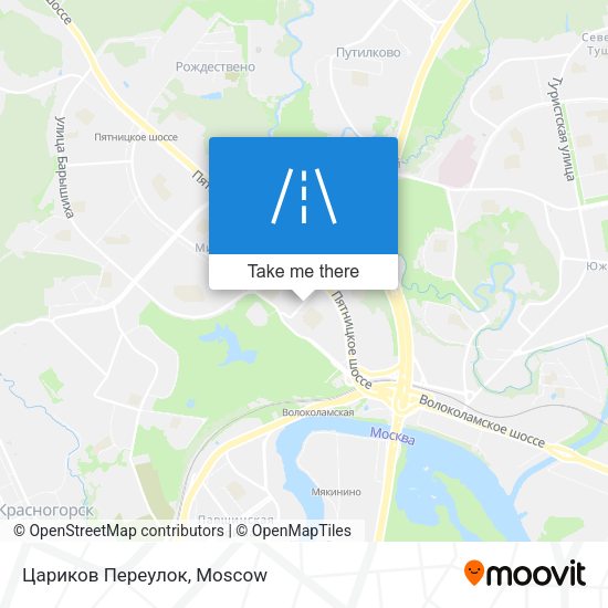 Цариков Переулок map
