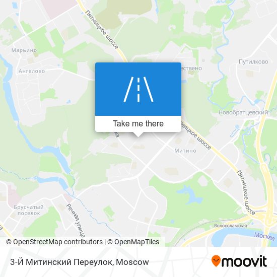 3-Й Митинский Переулок map