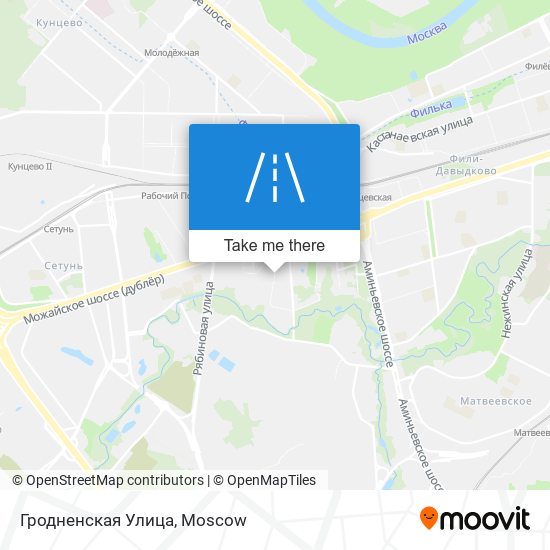 Гродненская Улица map