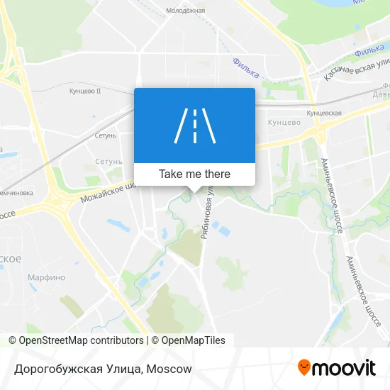 Дорогобужская Улица map
