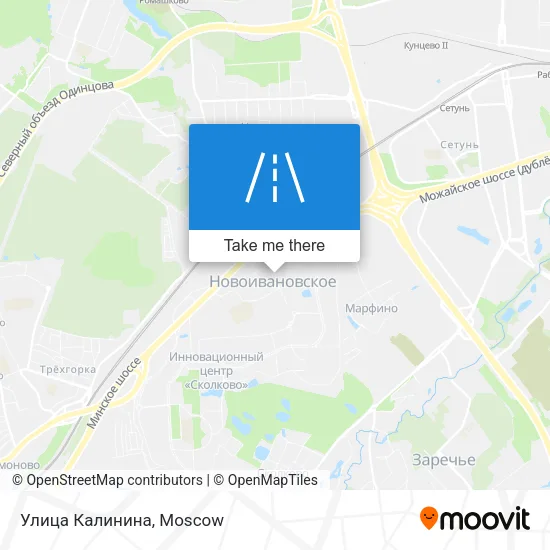 Улица Калинина map