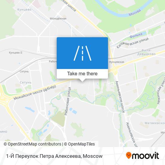 1-Й Переулок Петра Алексеева map