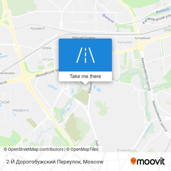 2-Й Дорогобужский Переулок map