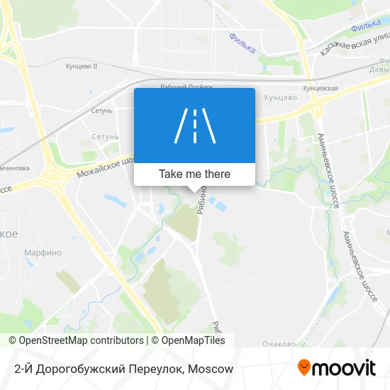 2-Й Дорогобужский Переулок map