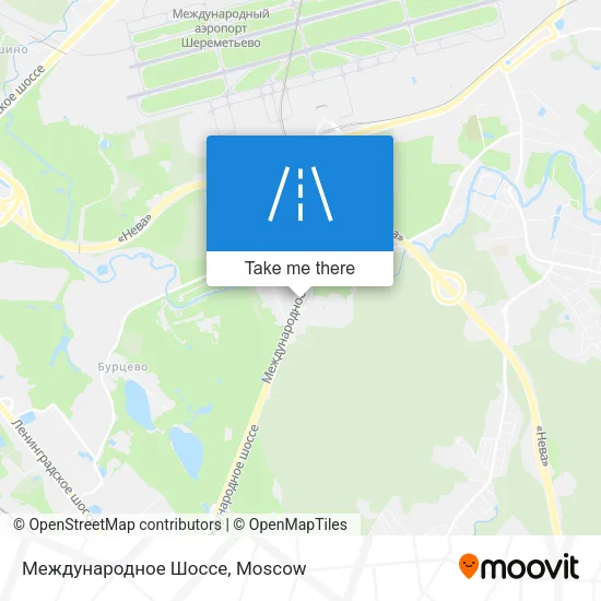 Международное Шоссе map