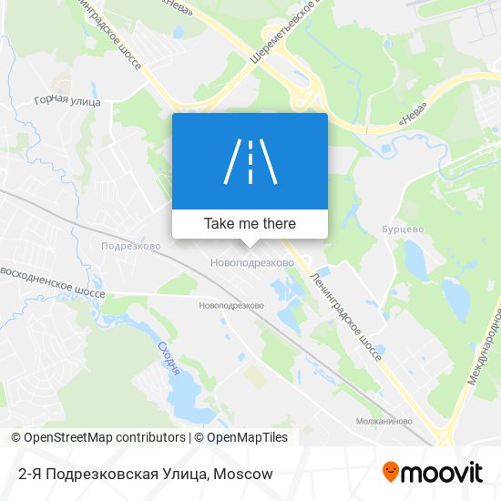 2-Я Подрезковская Улица map