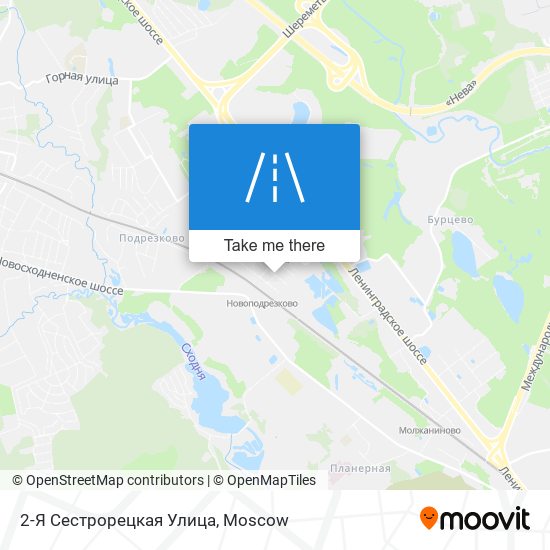 2-Я Сестрорецкая Улица map