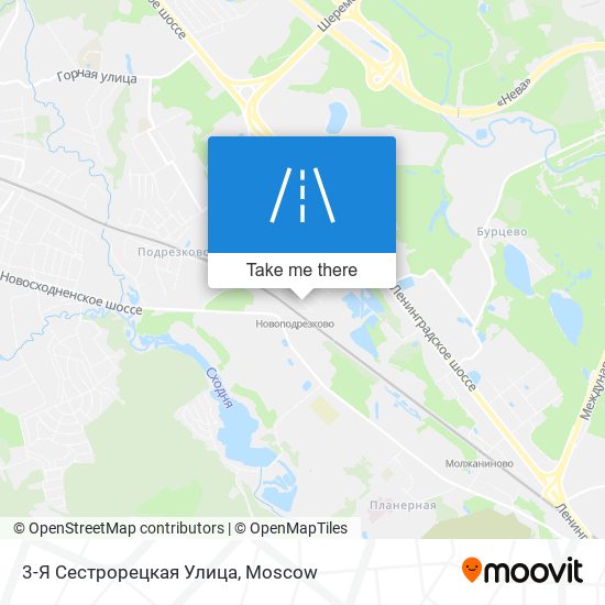 3-Я Сестрорецкая Улица map