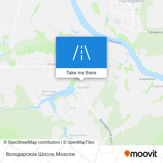 Володарское Шоссе map