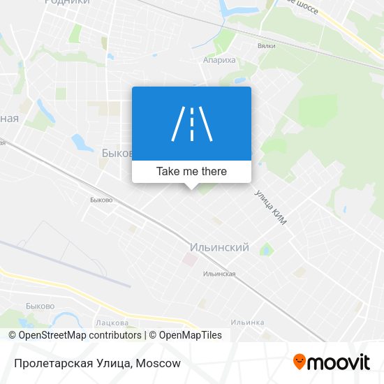 Пролетарская Улица map