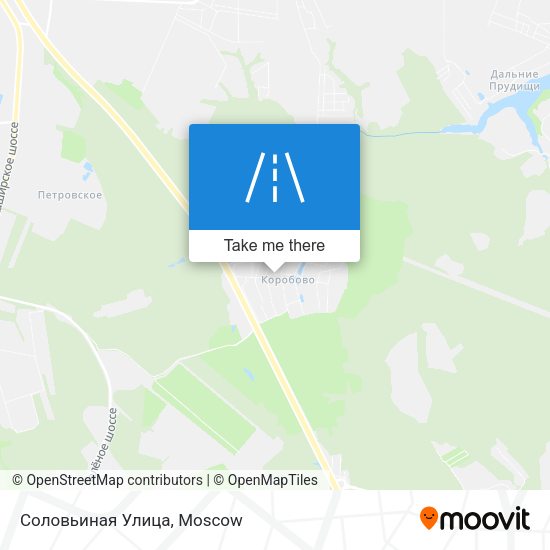Соловьиная Улица map