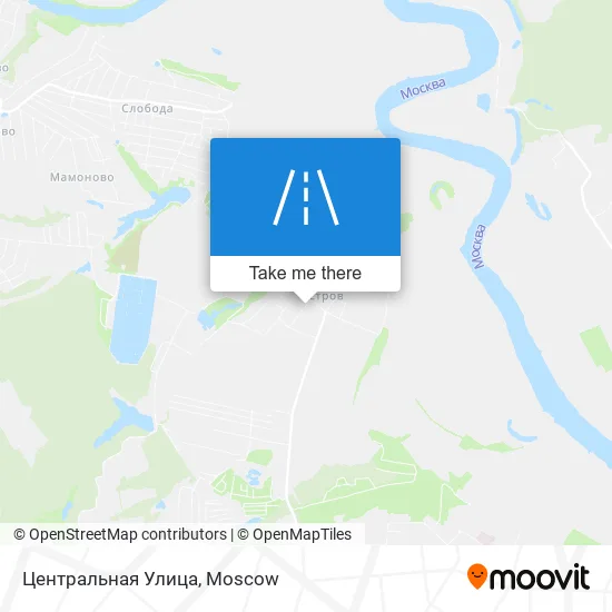 Центральная Улица map