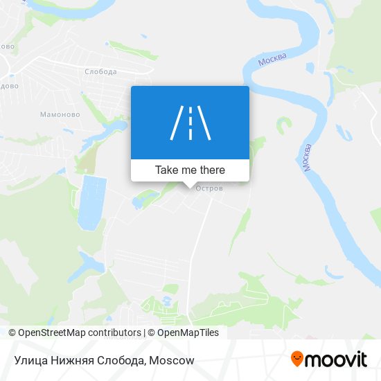 Улица Нижняя Слобода map