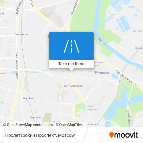 Пролетарский Проспект map