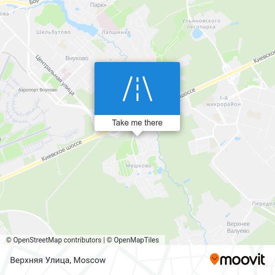 Верхняя Улица map