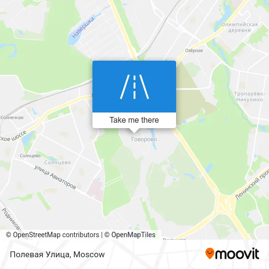 Полевая Улица map