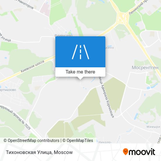 Тихоновская Улица map