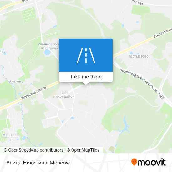 Улица Никитина map