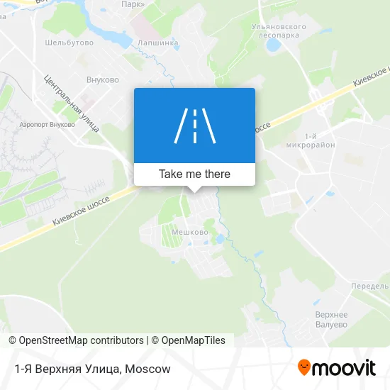 1-Я Верхняя Улица map