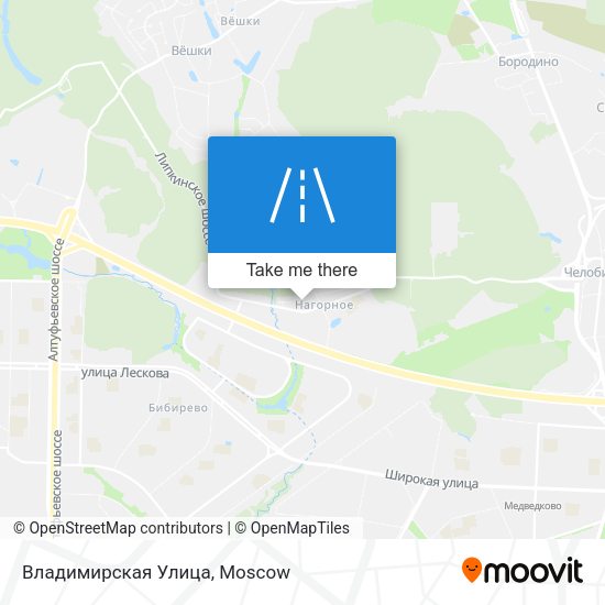 Владимирская Улица map