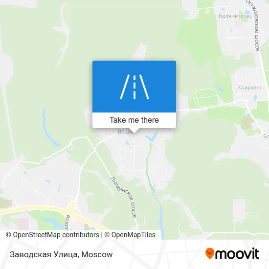 Заводская Улица map