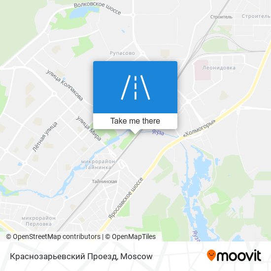 Краснозарьевский Проезд map