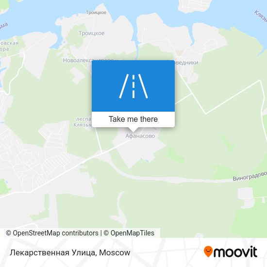 Лекарственная Улица map