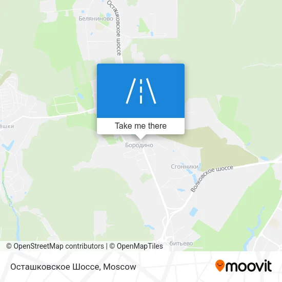 Осташковское Шоссе map