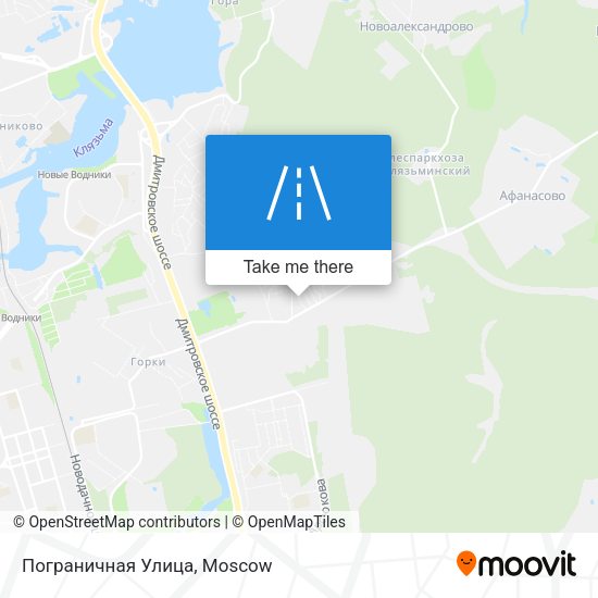 Пограничная Улица map