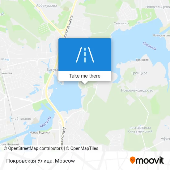 Покровская Улица map