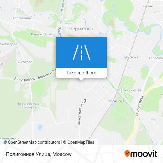 Полигонная Улица map