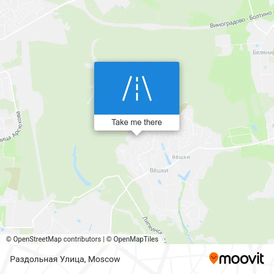 Раздольная Улица map