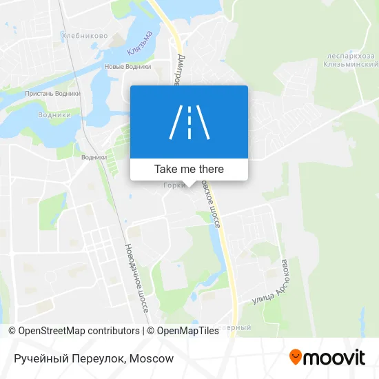 Ручейный Переулок map