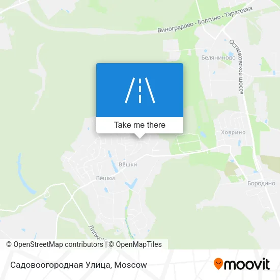 Садовоогородная Улица map